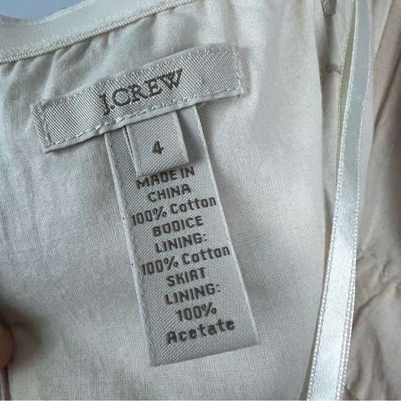 J. Crew Bustier Floral Strapless Dress Size 4 - Picture 7 of 7